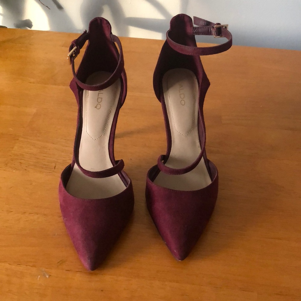 Aldo Maroon Heels